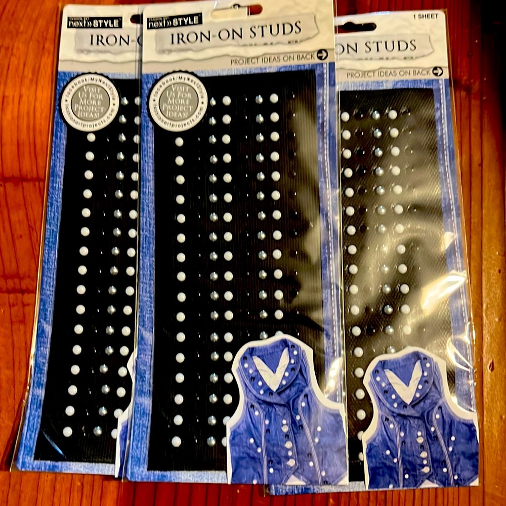 Michaels Iron On Studs